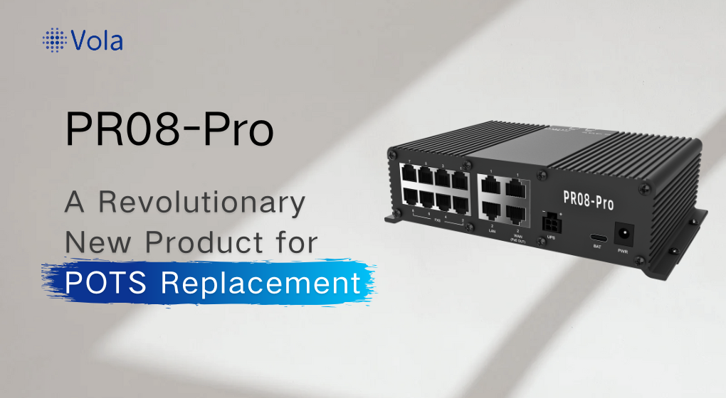 PR08-Pro: A Revolutionary New Product for POTS Replacement